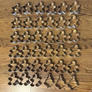 36 Gingerbread and Christmas Tree Cookie Cutters | Party Favors Gift